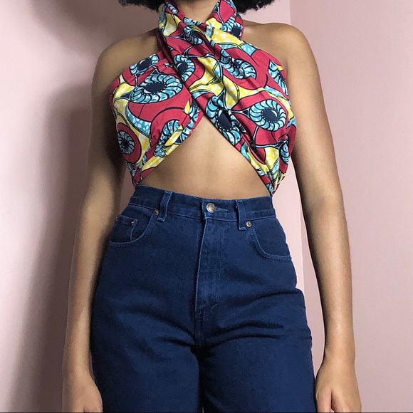 African Scarf top - Picture 2 of 5